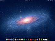 Pantheon Elementary OS com tema GTK Dark